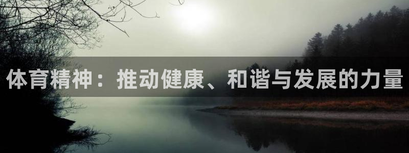 凯发官方正版app娱乐40996：体育精神：推动健康
