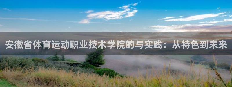 凯发k8是不是真的可靠：安徽省体育运