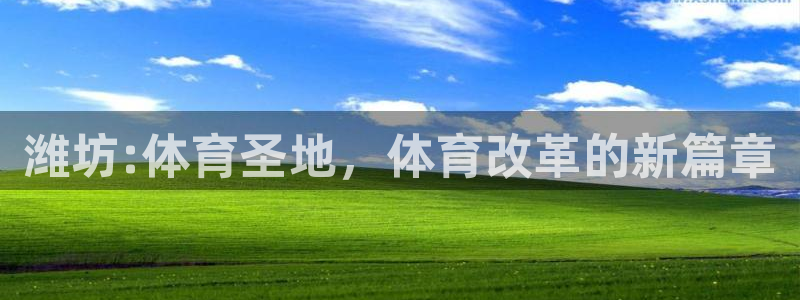 凯发官网下载招商电话地址：潍坊:体育圣地，体育改革的新篇章